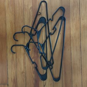 Free with Purchase - Black Plastic Hangers